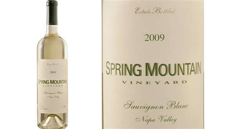 Spring Mountain Vineyard Sauvignon Blanc 2009
